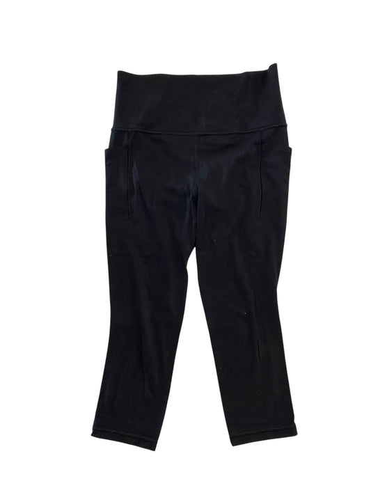 Athletic Leggings By Athleta In Black, Size:S