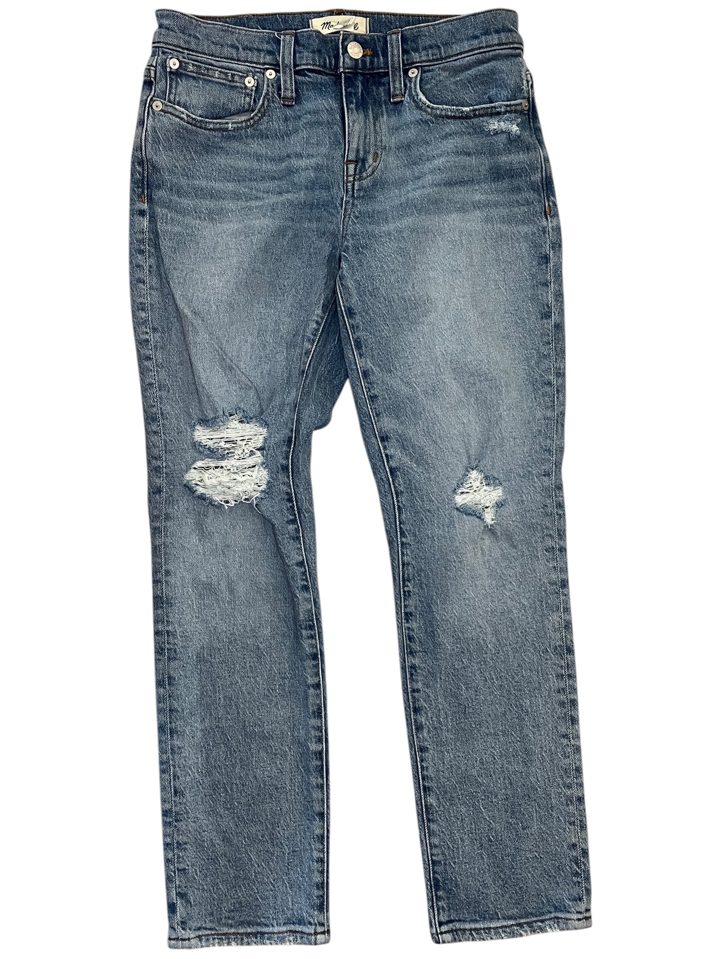 Jeans Boyfriend By Madewell In Blue Denim, Size:2P