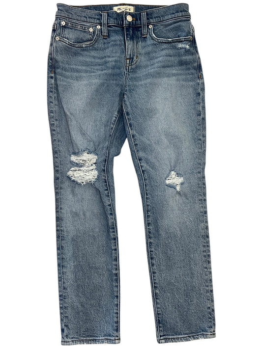 Jeans Boyfriend By Madewell In Blue Denim, Size:2P