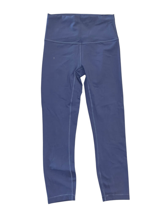 Athletic Leggings By Lululemon In Blue, Size:S