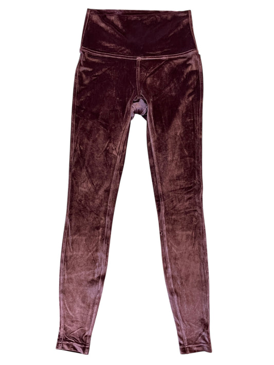 Athletic Leggings By Lululemon In Purple, Size:S