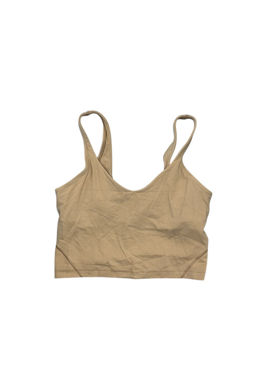 Athletic Bra By Lululemon In Beige, Size:M