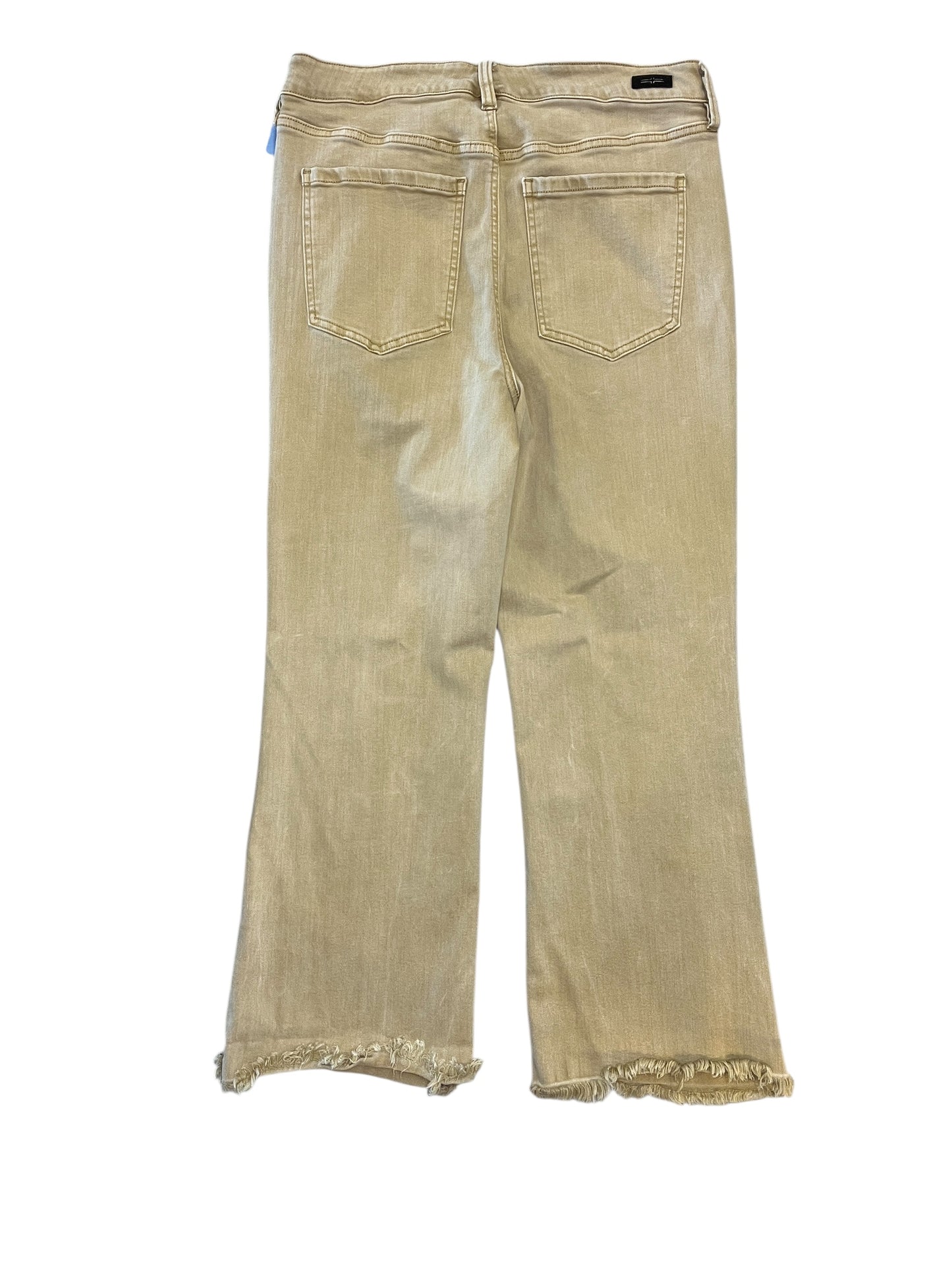 Jeans Cropped By Liverpool In Tan, Size:14