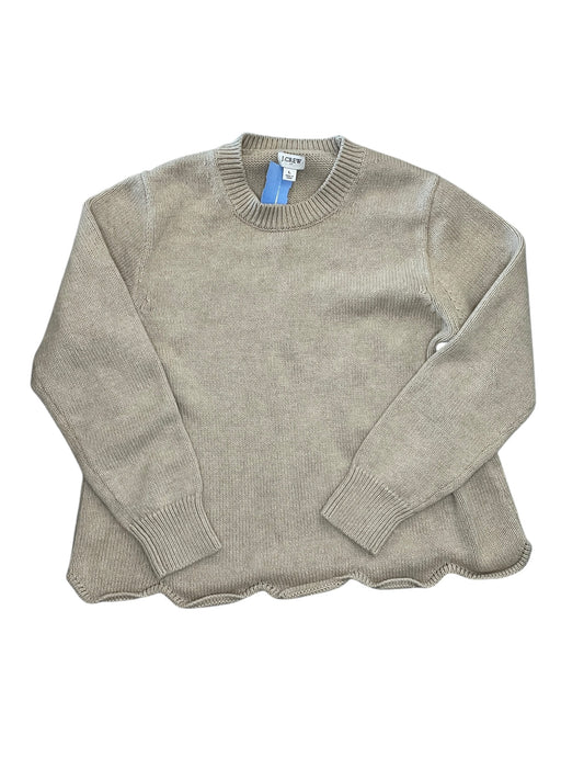 Sweater By J. Crew In Tan, Size:L