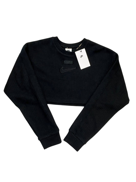 Top Ls By Nike In Black, Size:M