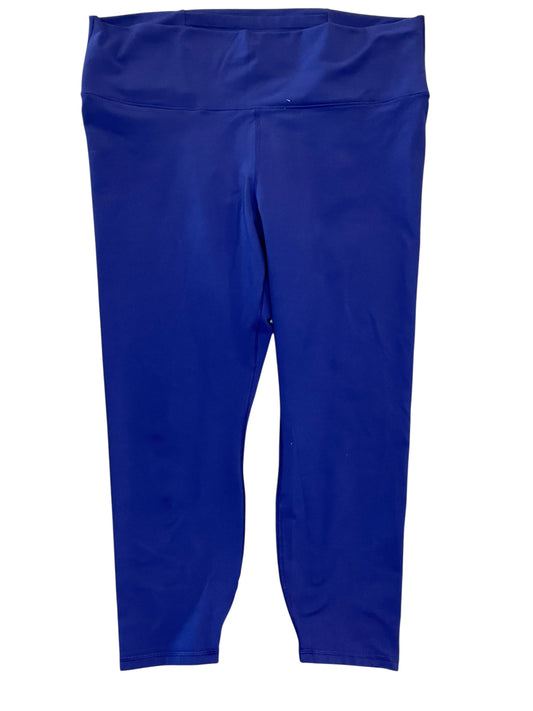 Athletic Leggings By Fabletics In Purple, Size:Xxl