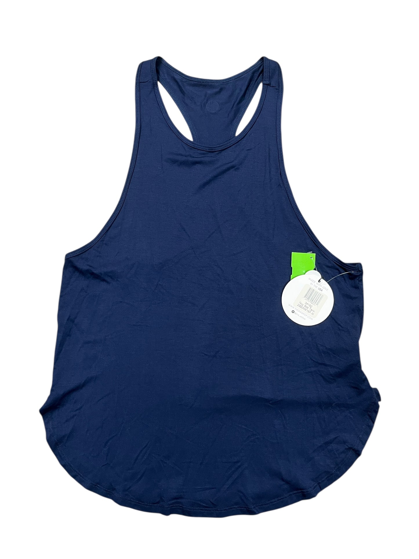 Athletic Tank Top By Clothes Mentor In Navy, Size:M