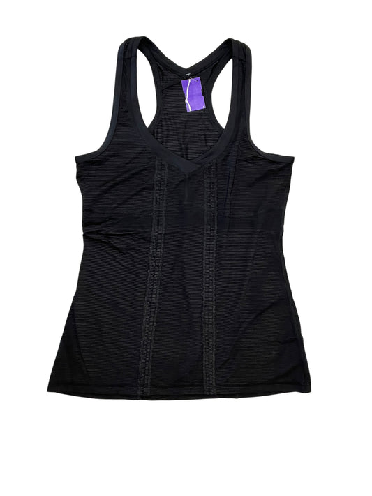 Athletic Tank Top By Lululemon In Black, Size:S