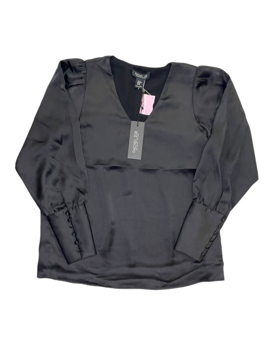 Blouse Ls By Rachel Zoe In Black, Size:Xs