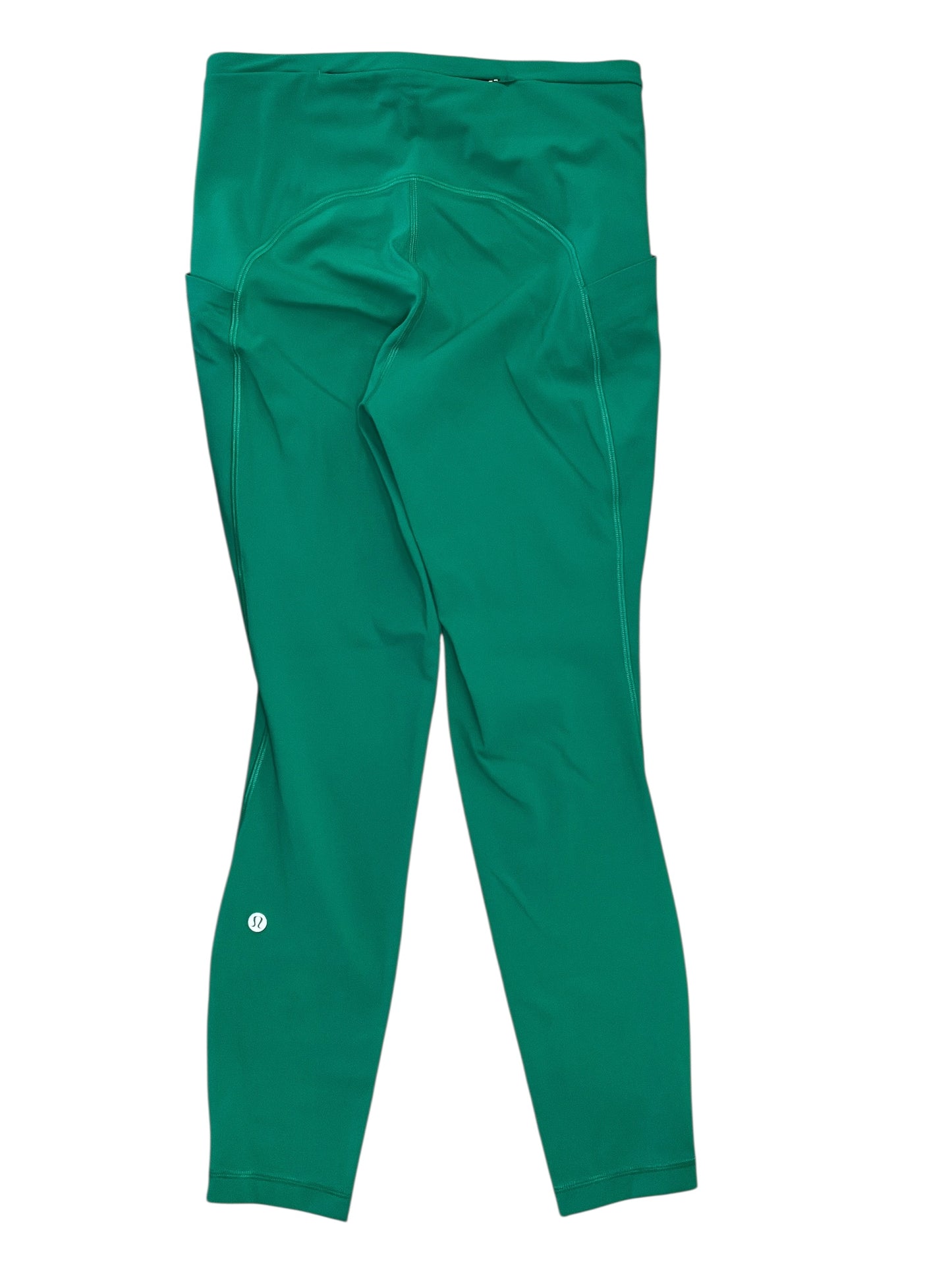 Athletic Leggings By Lululemon In Green, Size:S