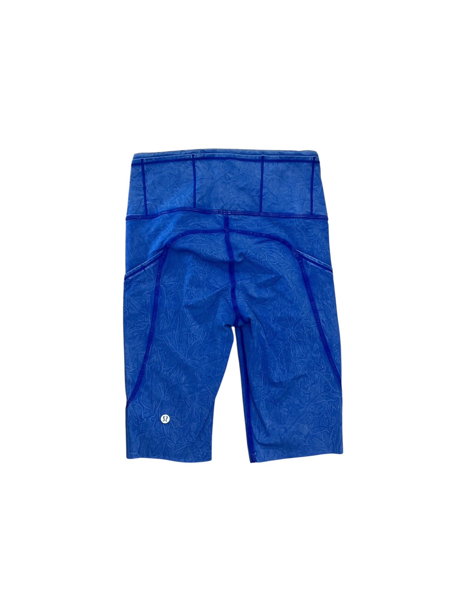 Athletic Shorts By Lululemon In Blue, Size:S