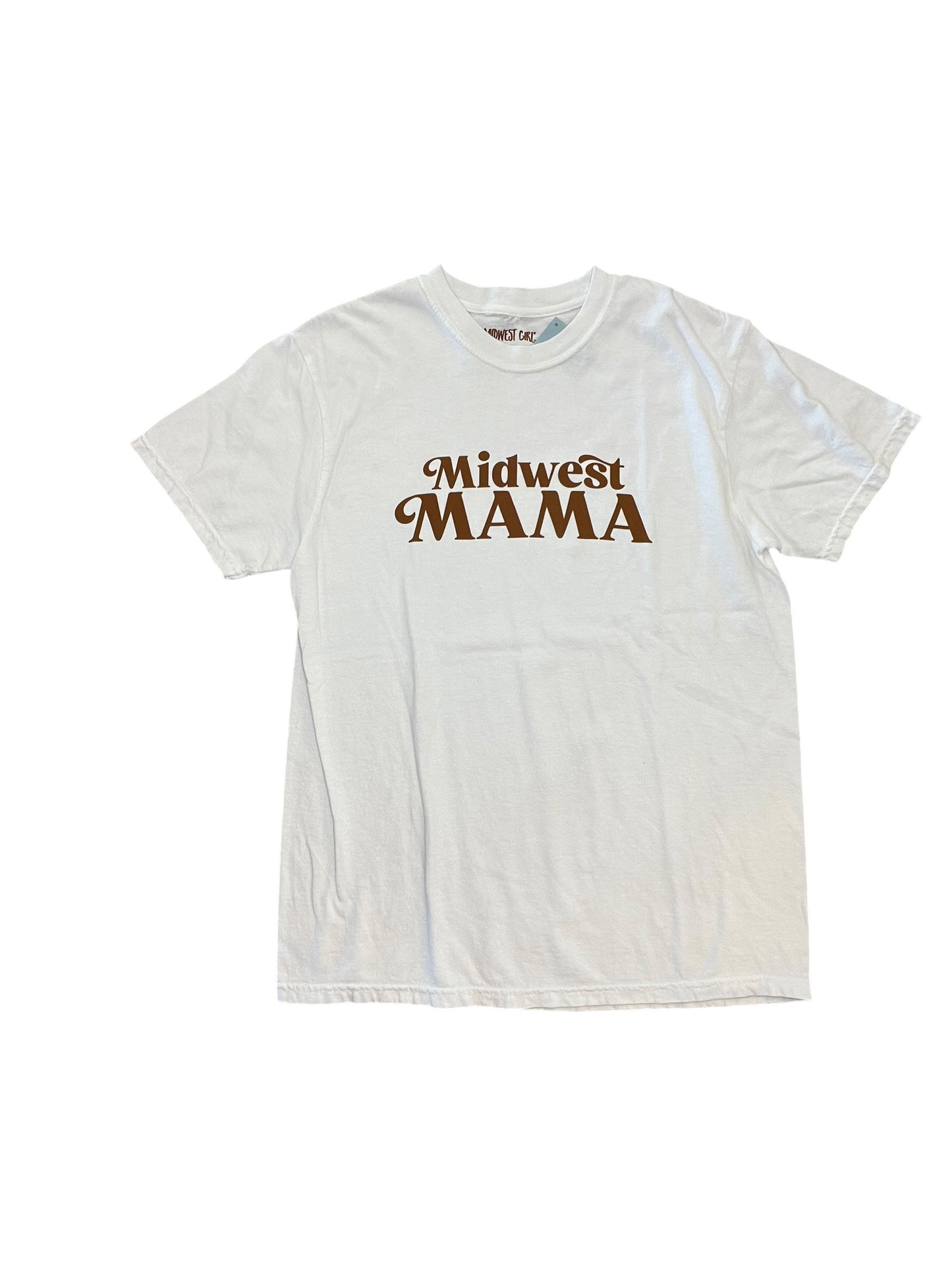 Top Ss Basic By Clothes Mentor In White, Size:M