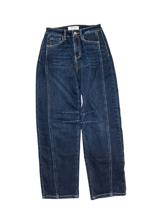 Jeans Wide Leg By Vervet In Blue Denim, Size:0