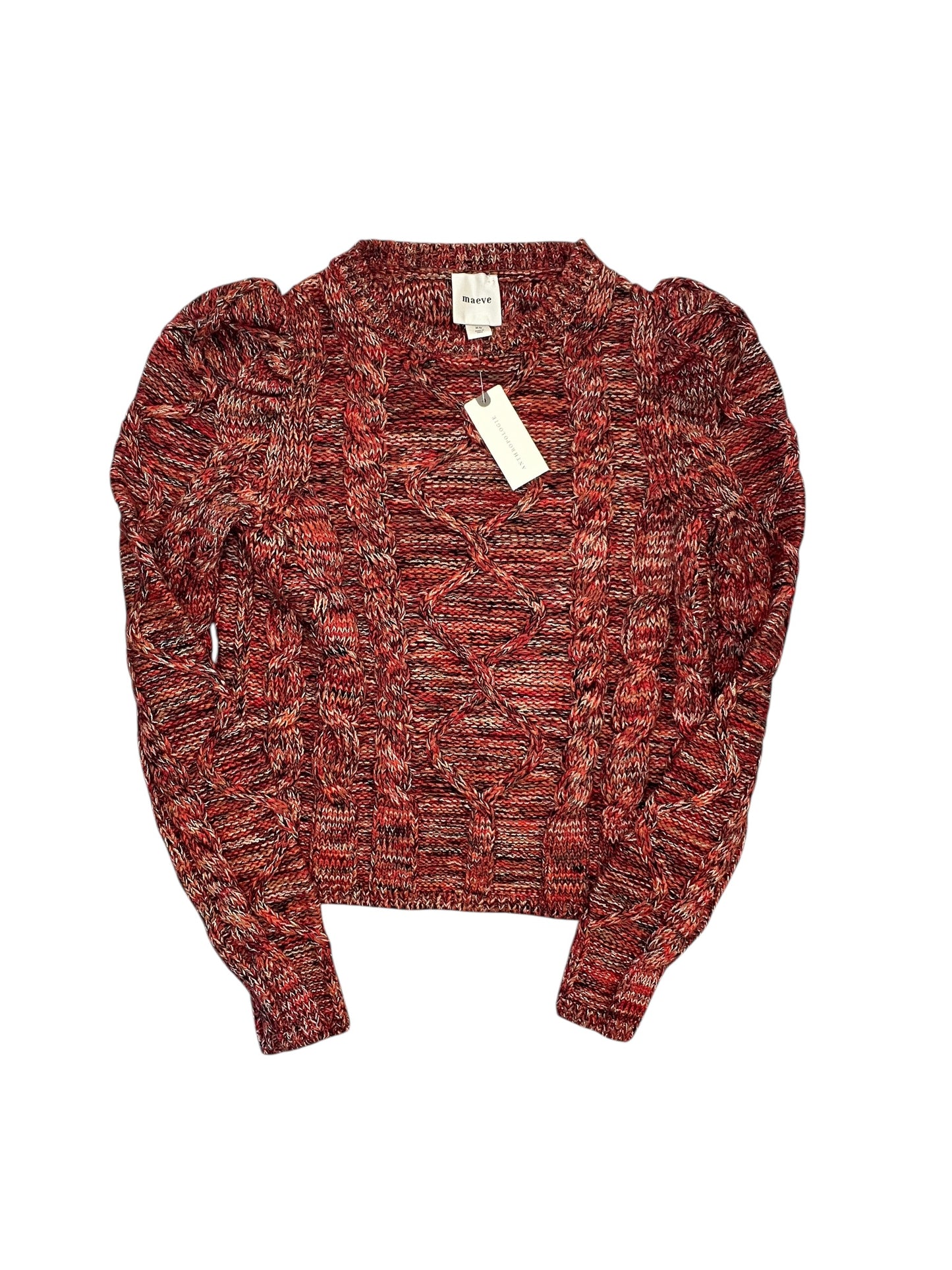 Sweater By Maeve In Red, Size:Xs