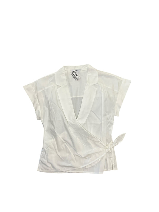 Blouse Sleeveless By Nine West In White, Size:S