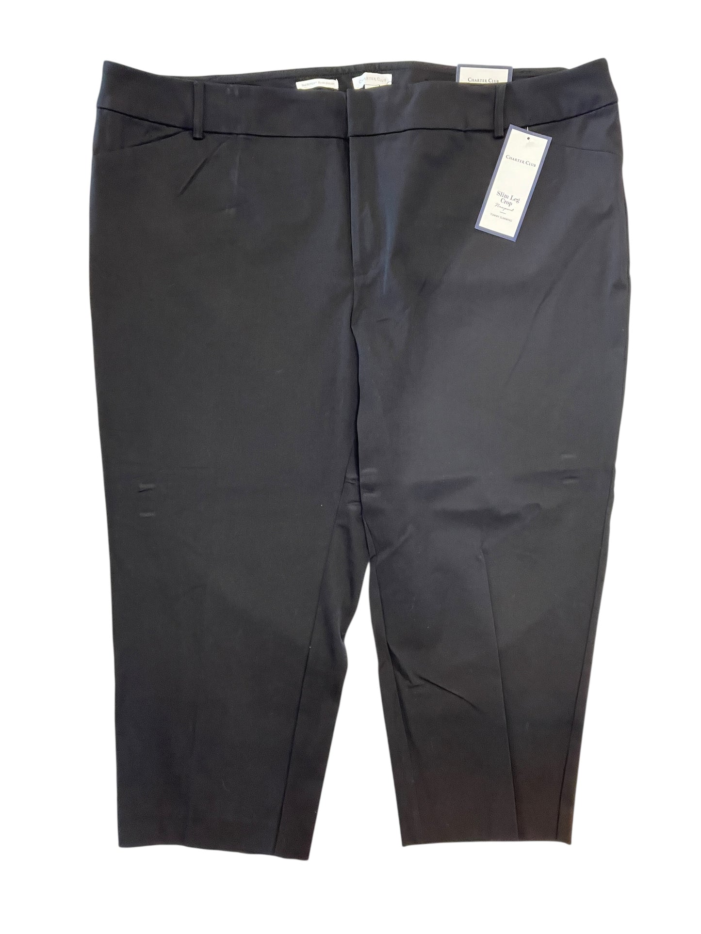 Pants Dress By Charter Club In Black, Size:3X