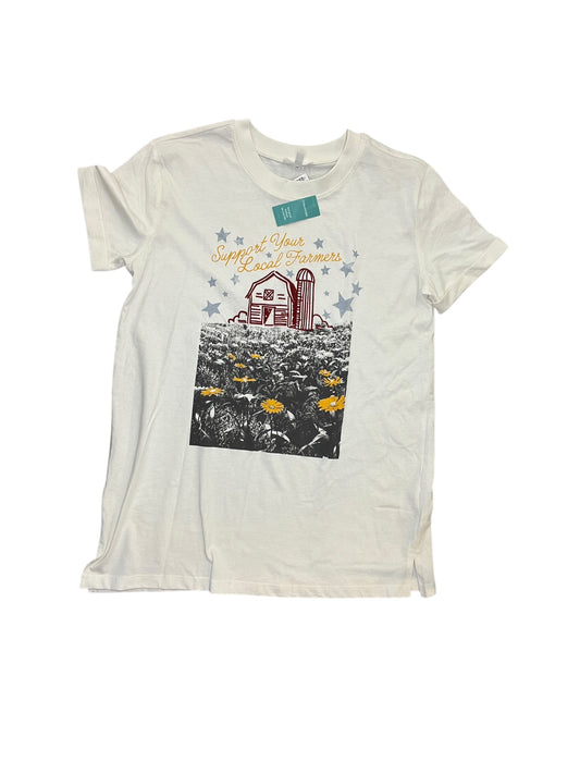 Top Ss Basic By Maurices In White, Size:Xs