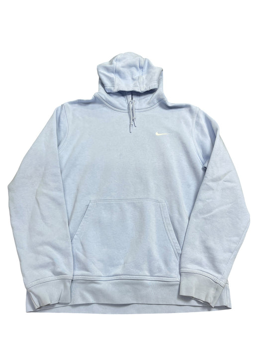 Athletic Sweatshirt Hoodie By Nike Apparel In Blue, Size:Xl