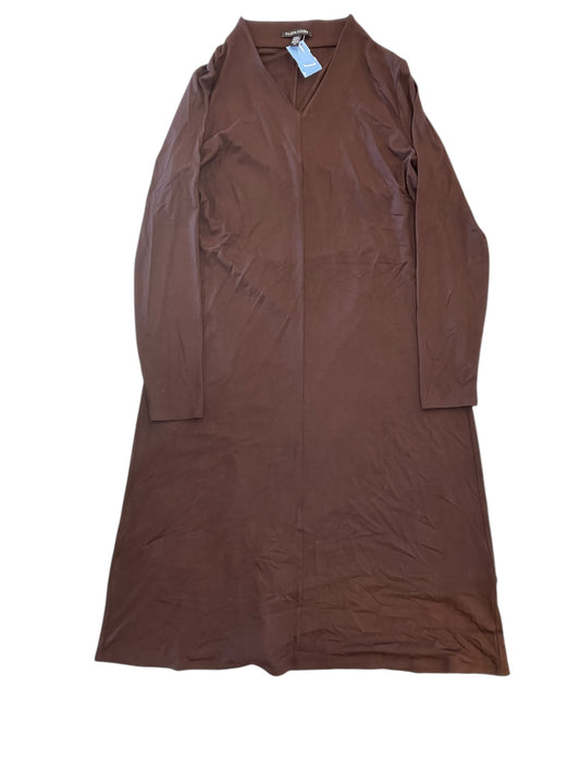 Dress Casual Midi By Eileen Fisher In Purple, Size:S