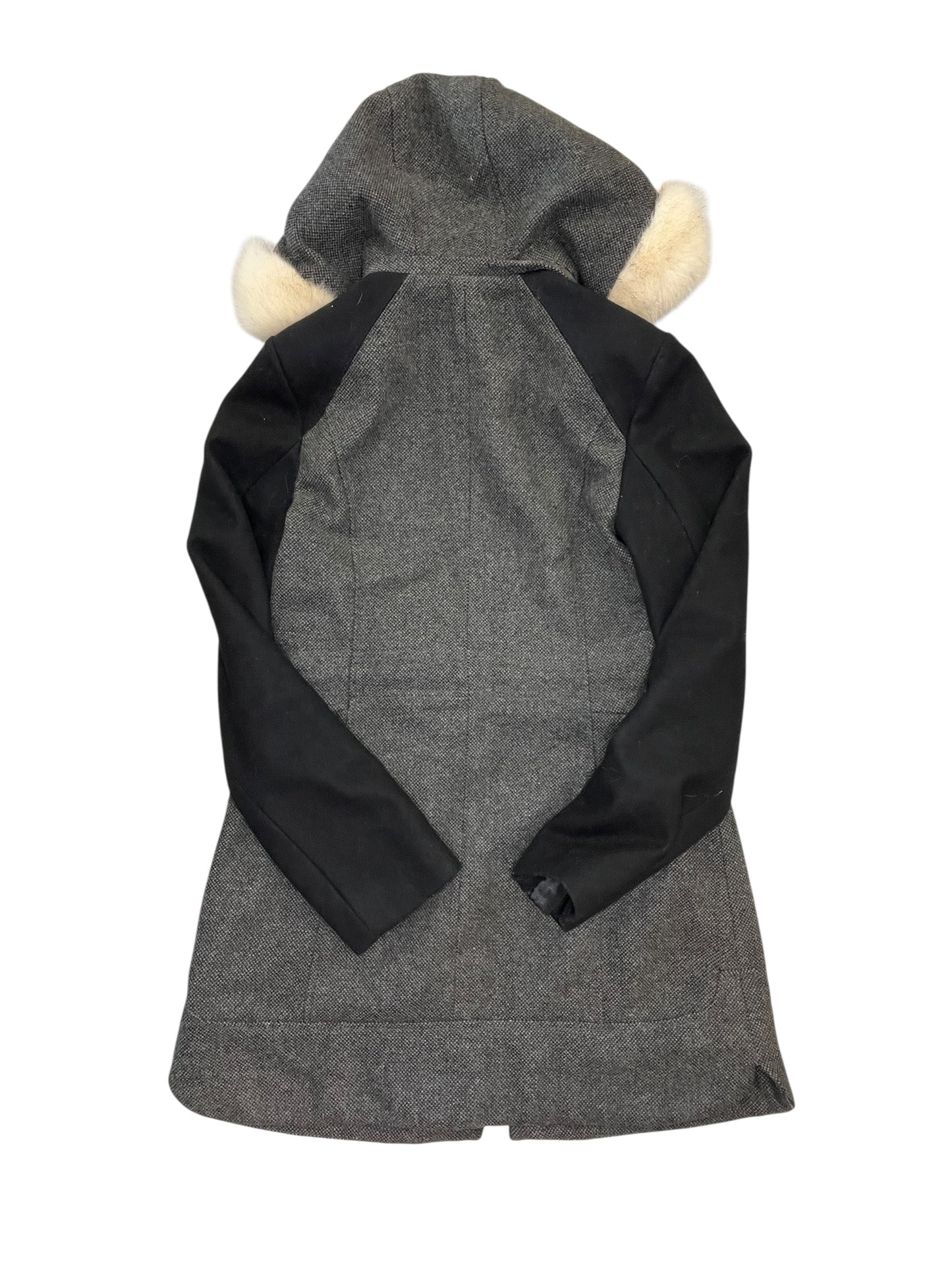 Coat Peacoat By Laundry In Grey, Size:S