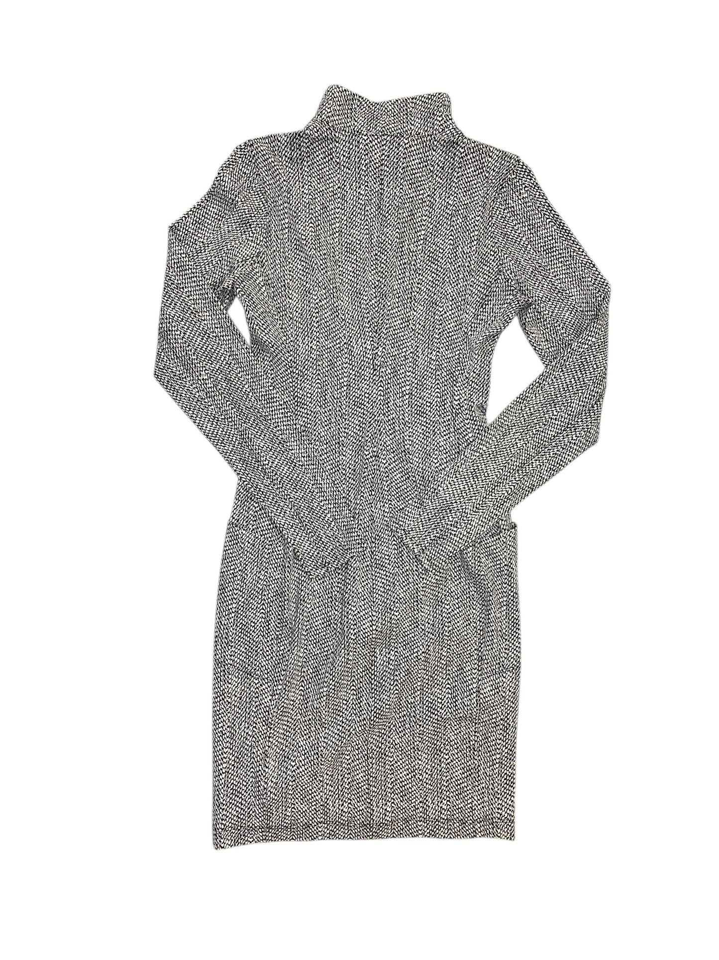 Dress Casual Midi By Athleta In Black & White, Size:Xs