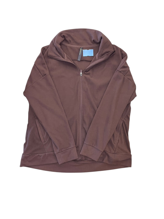Jacket Fleece By Mondetta In Purple, Size:Xl