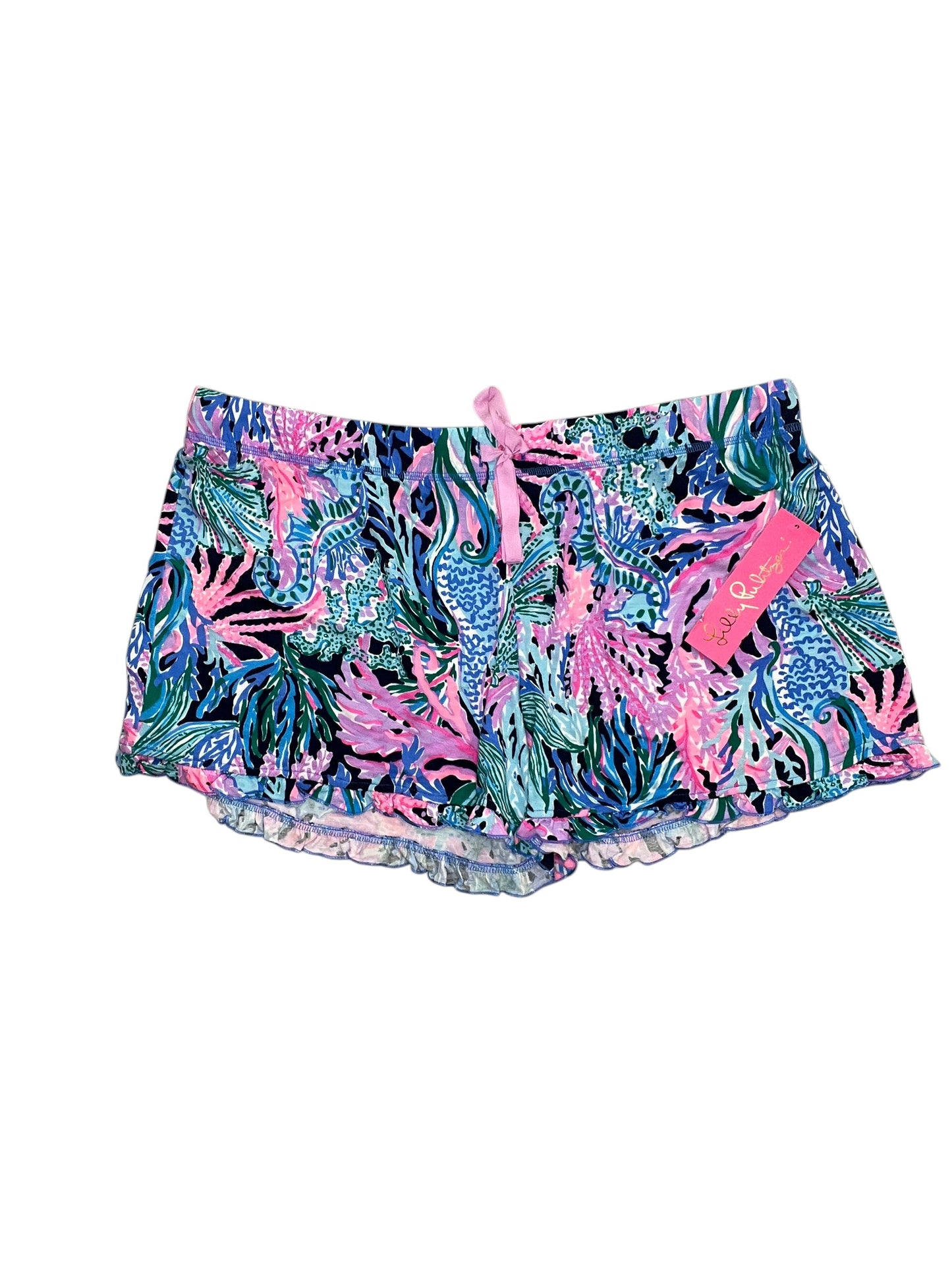 Shorts Designer By Lilly Pulitzer In Blue, Size:Xl
