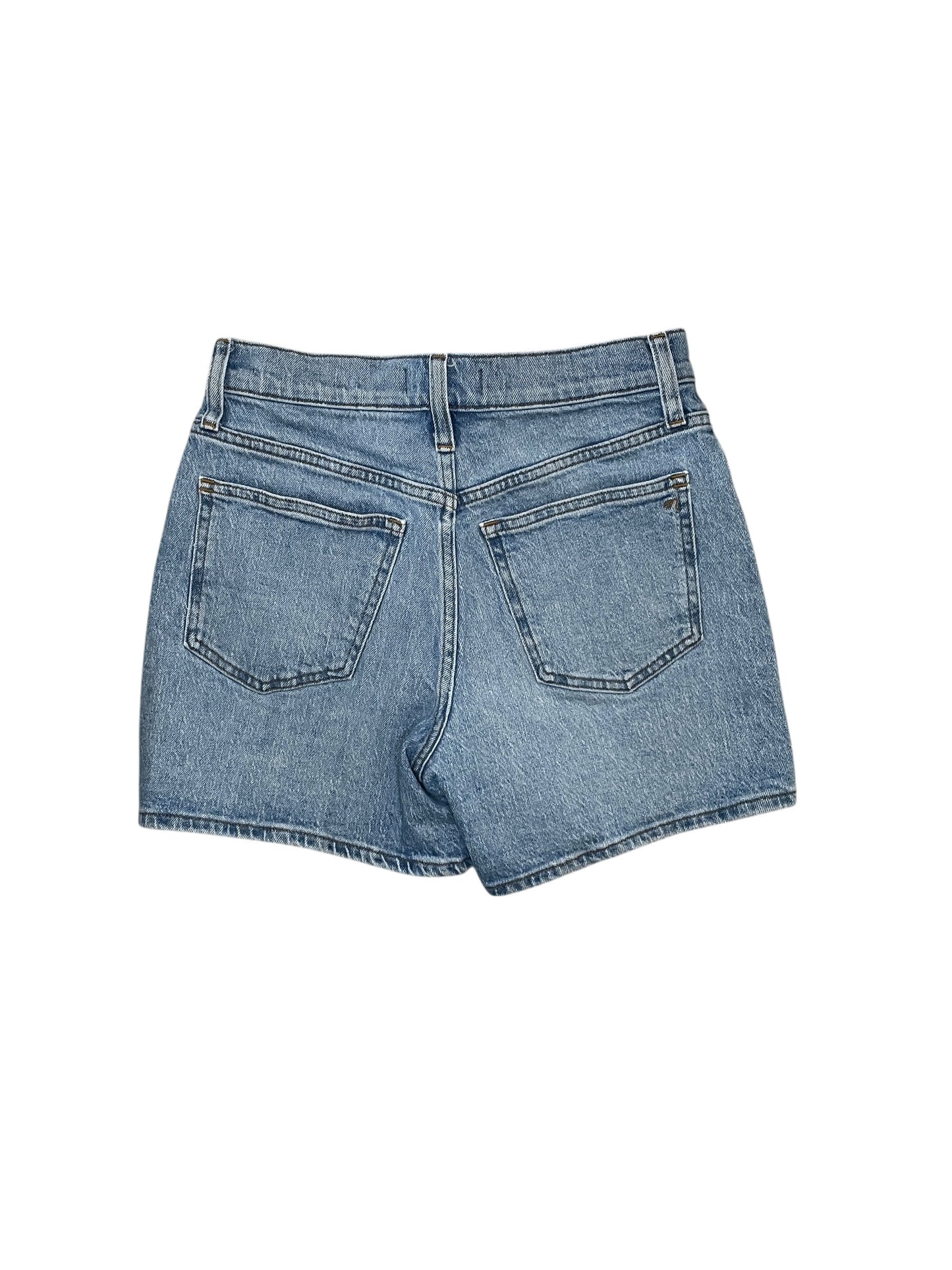 Shorts By Madewell In Blue Denim, Size:Xs