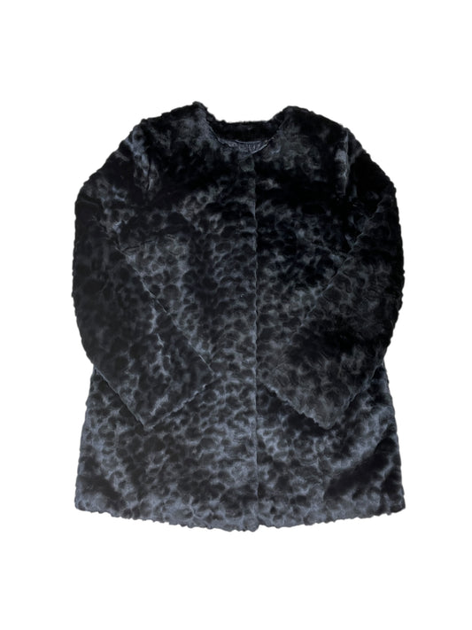 Jacket Faux Fur & Sherpa By Sam Edelman In Blue, Size:M