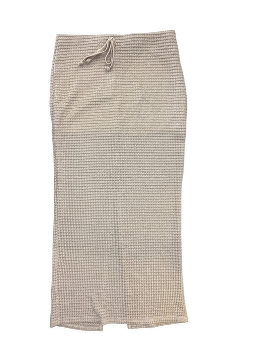 Skirt Maxi By Blue Blush In Cream, Size:L