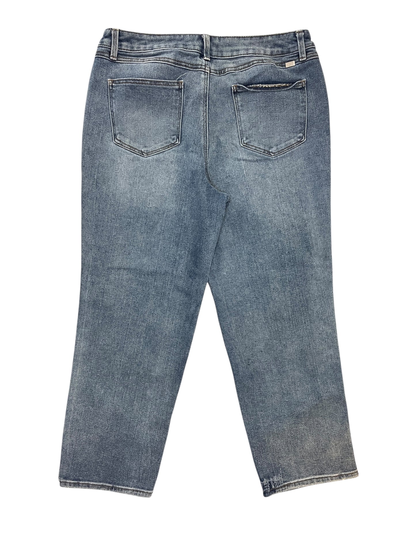 Jeans Straight By 1822 Denim In Blue Denim, Size:14