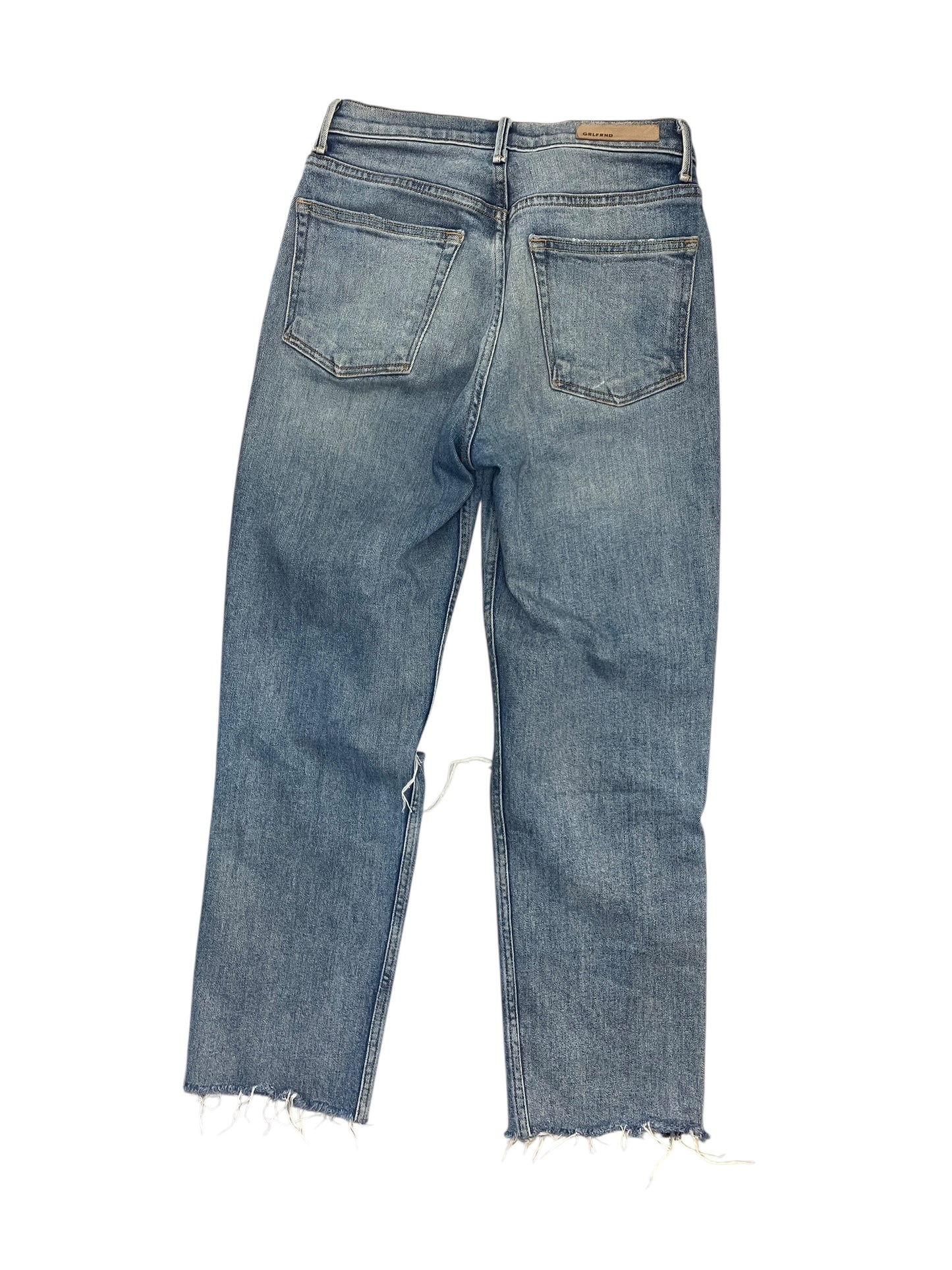 Jeans Straight By Clothes Mentor In Blue Denim, Size:2