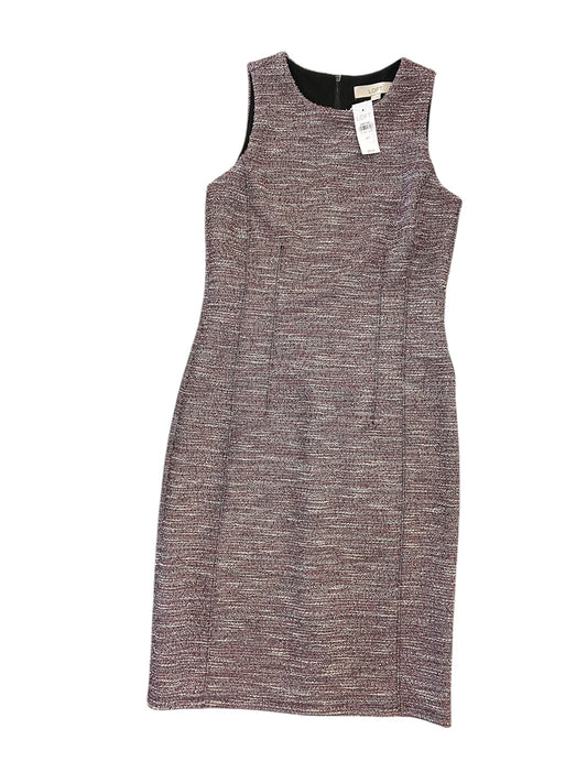 Dress Work By Loft In Red, Size:4