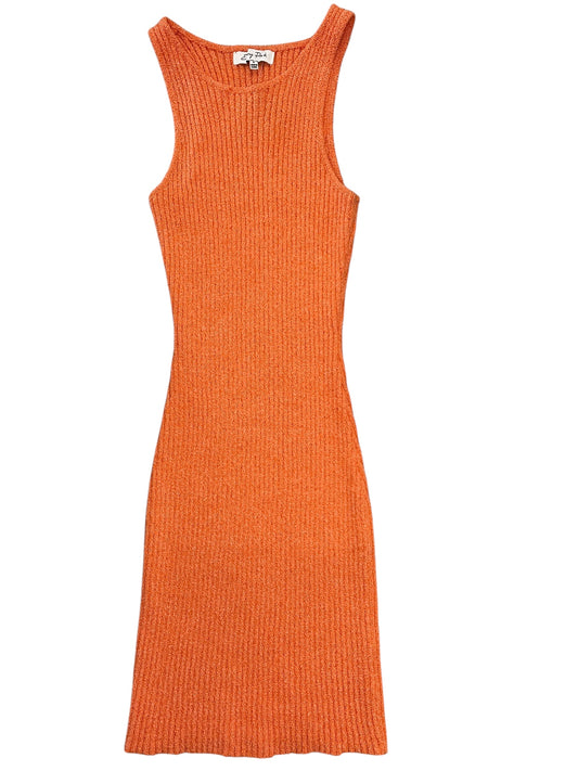Dress Casual Midi By Emory Park In Orange, Size:S