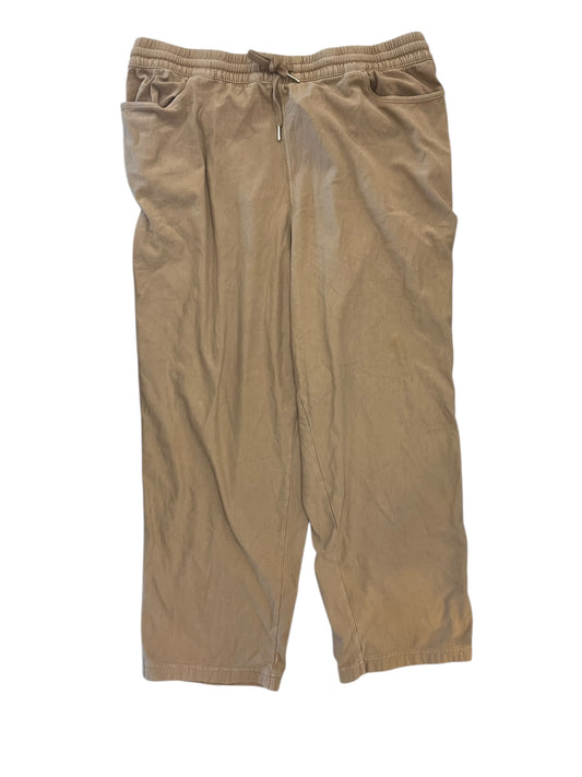 Athletic Pants By Athleta In Brown, Size:2X