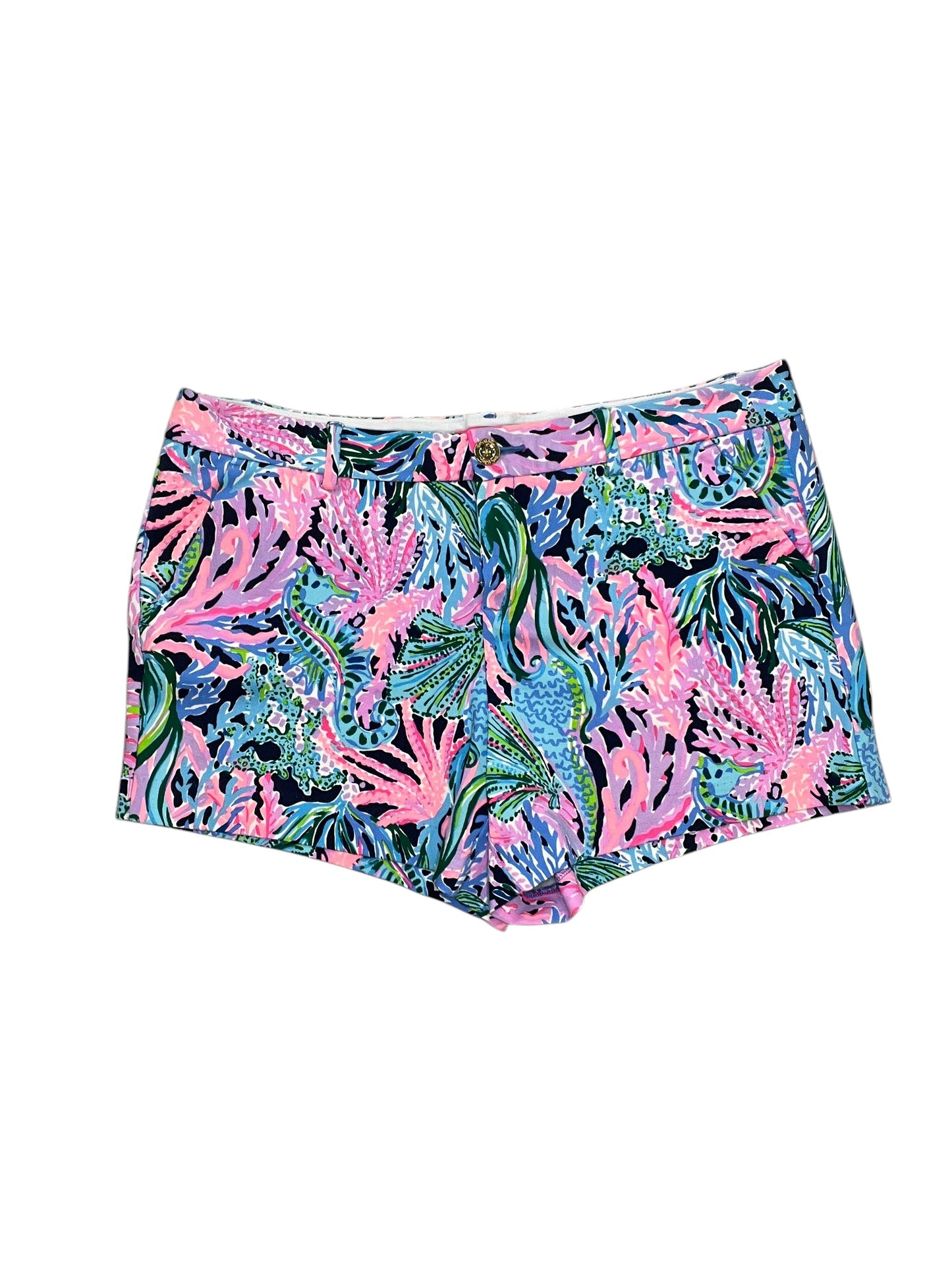 Shorts Designer By Lilly Pulitzer In Blue, Size:Xl