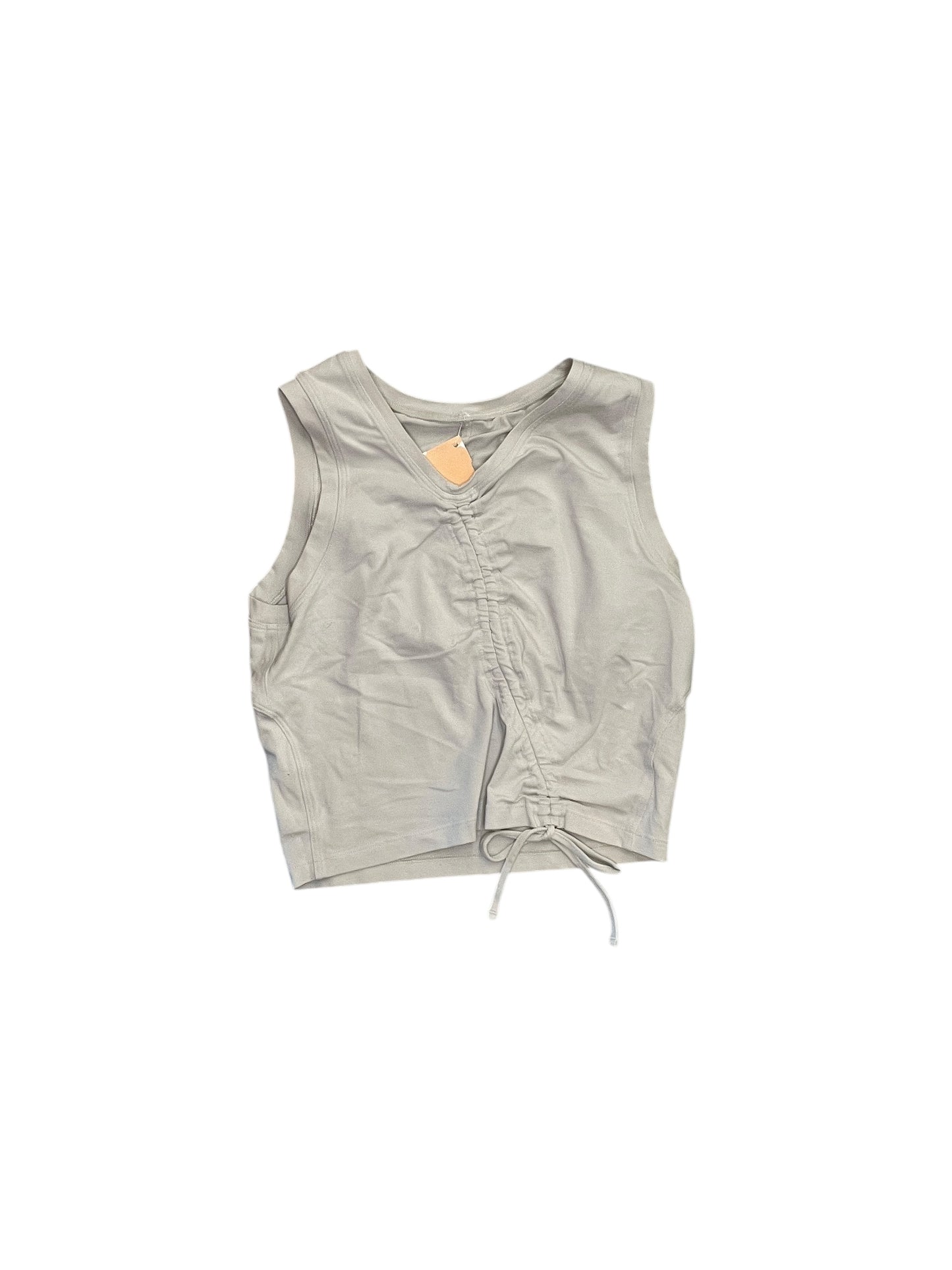 Athletic Tank Top By Lululemon In Tan, Size:S
