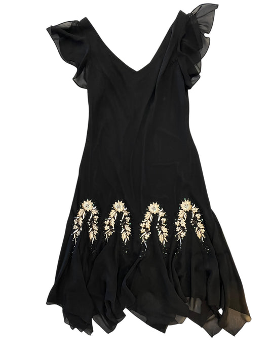 Dress Party Midi By Sl Fashions In Black, Size:L