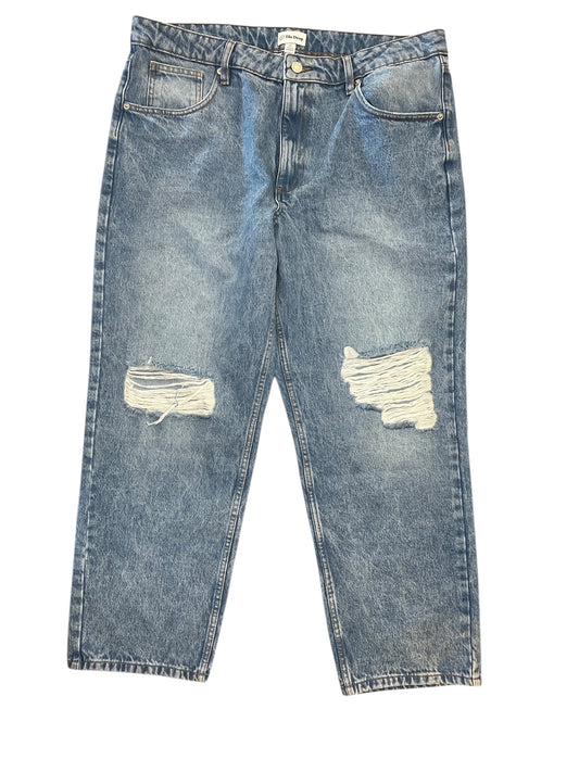 Jeans Wide Leg By The Drop In Blue Denim, Size:16