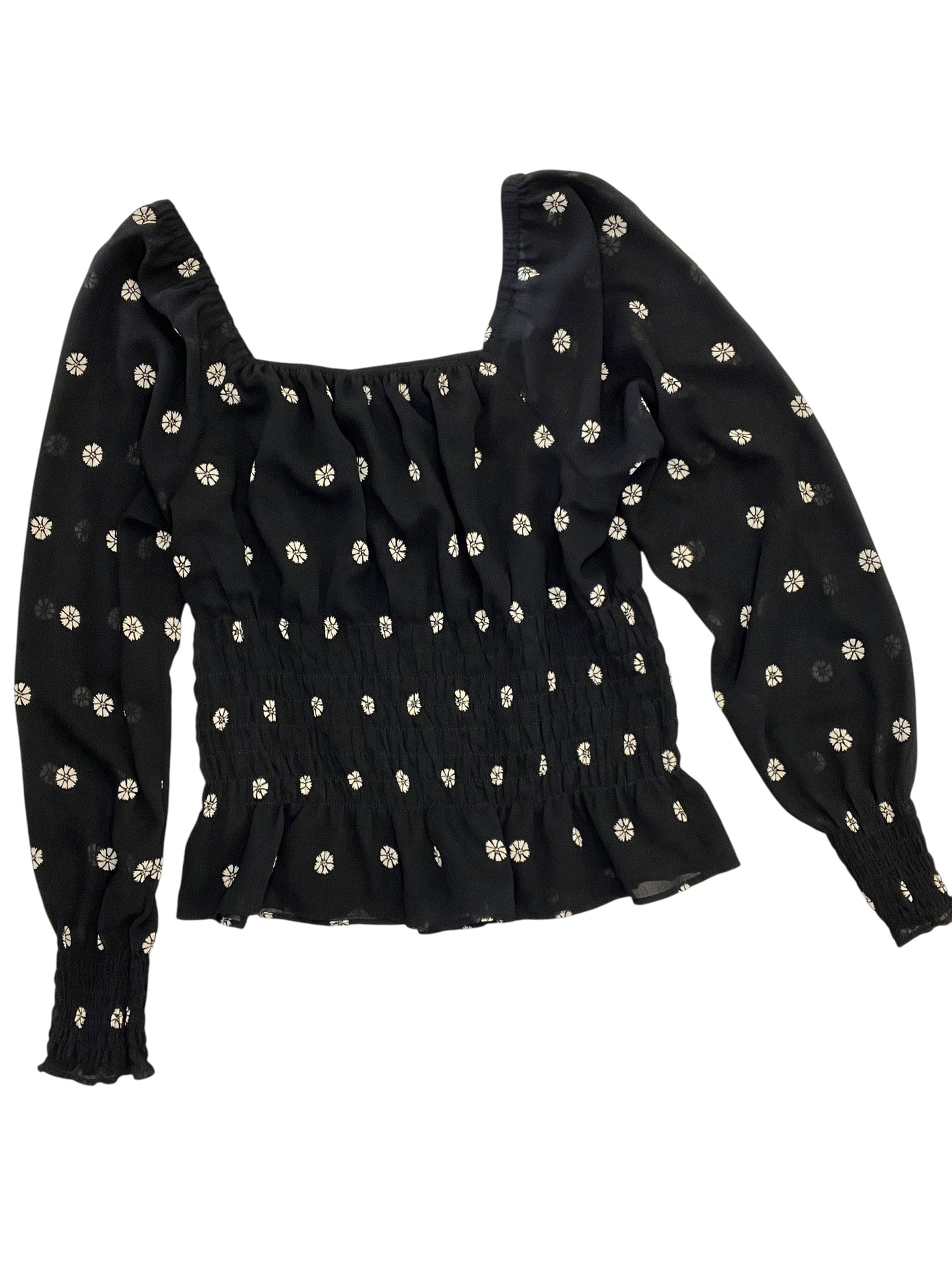 Blouse Ls By Madewell In Floral Print, Size:S