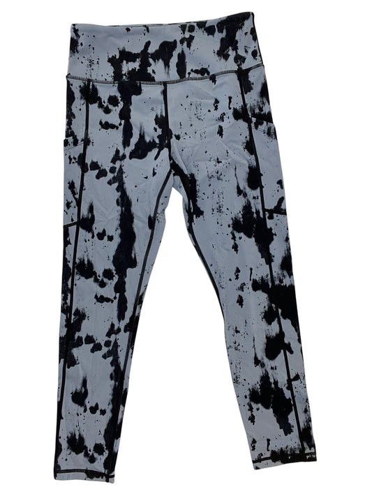Athletic Leggings By Zyia In Tie Dye Print, Size:S