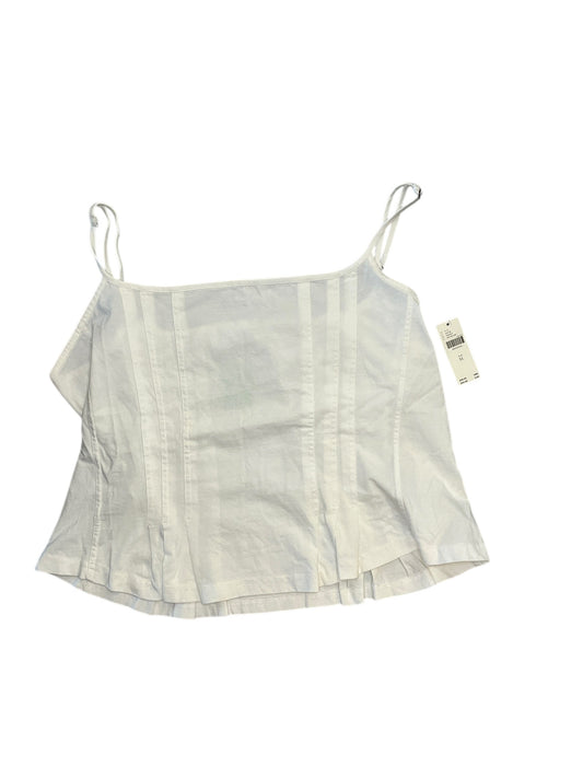 Tank Top By Pilcro In White, Size:Xl