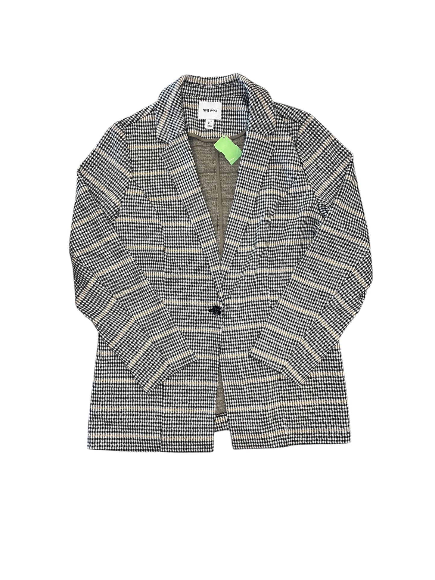 Blazer By Nine West In Black & White, Size:Lp