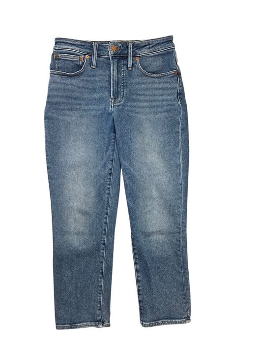 Jeans Straight By Madewell In Blue Denim, Size:4P