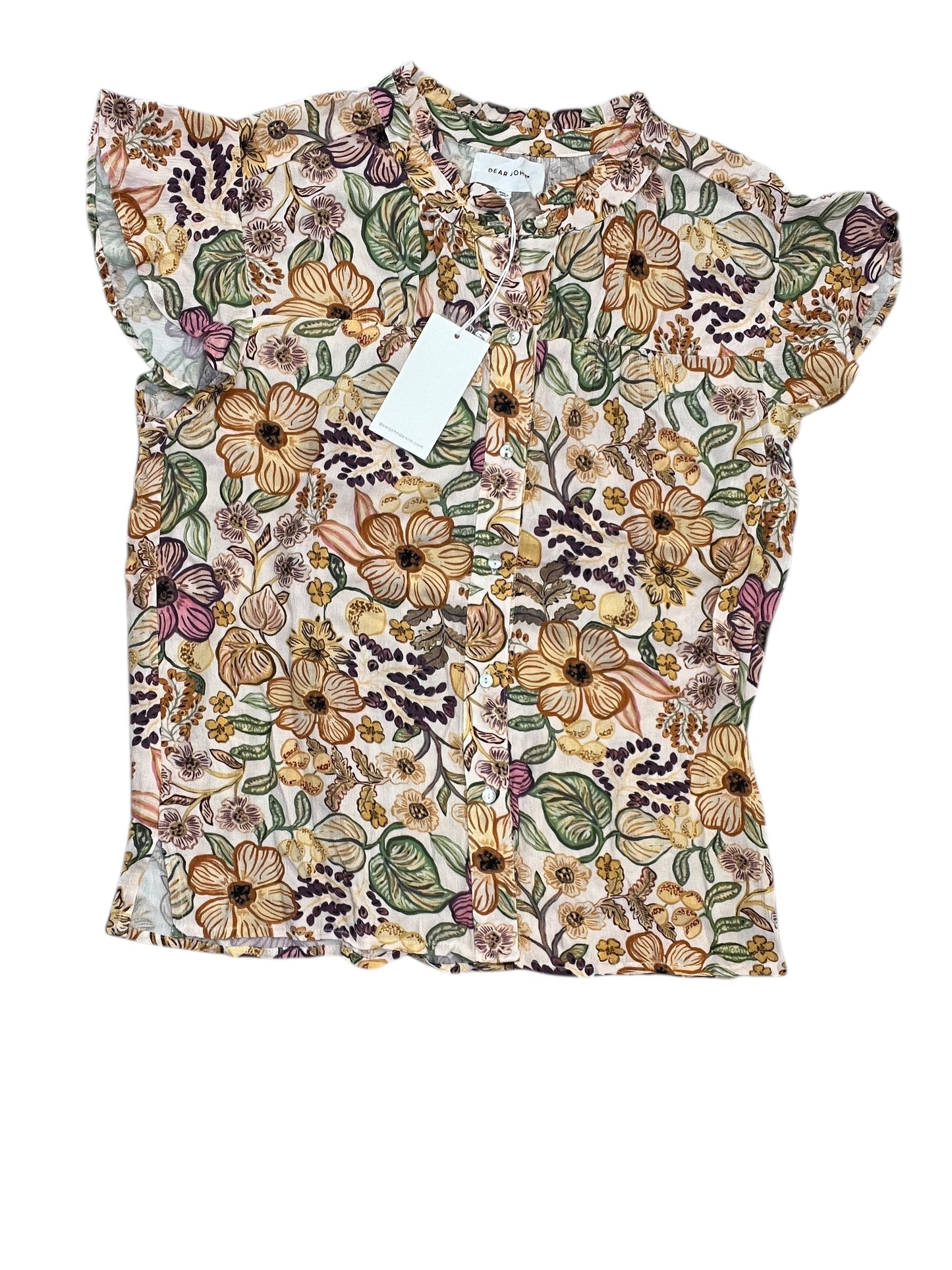 Blouse Ss By Dear John In Floral Print, Size:M
