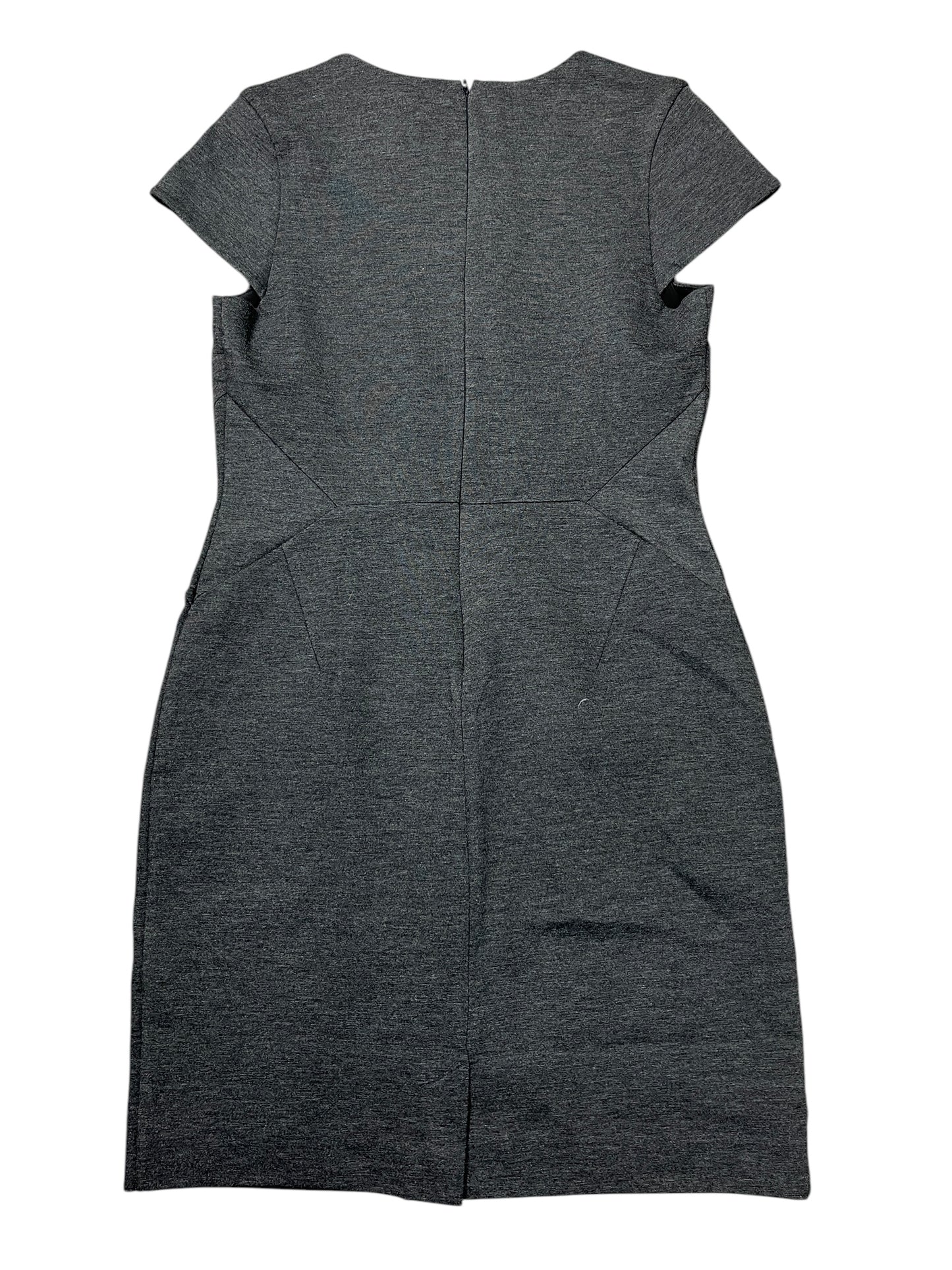 Dress Work By Banana Republic In Grey, Size:M