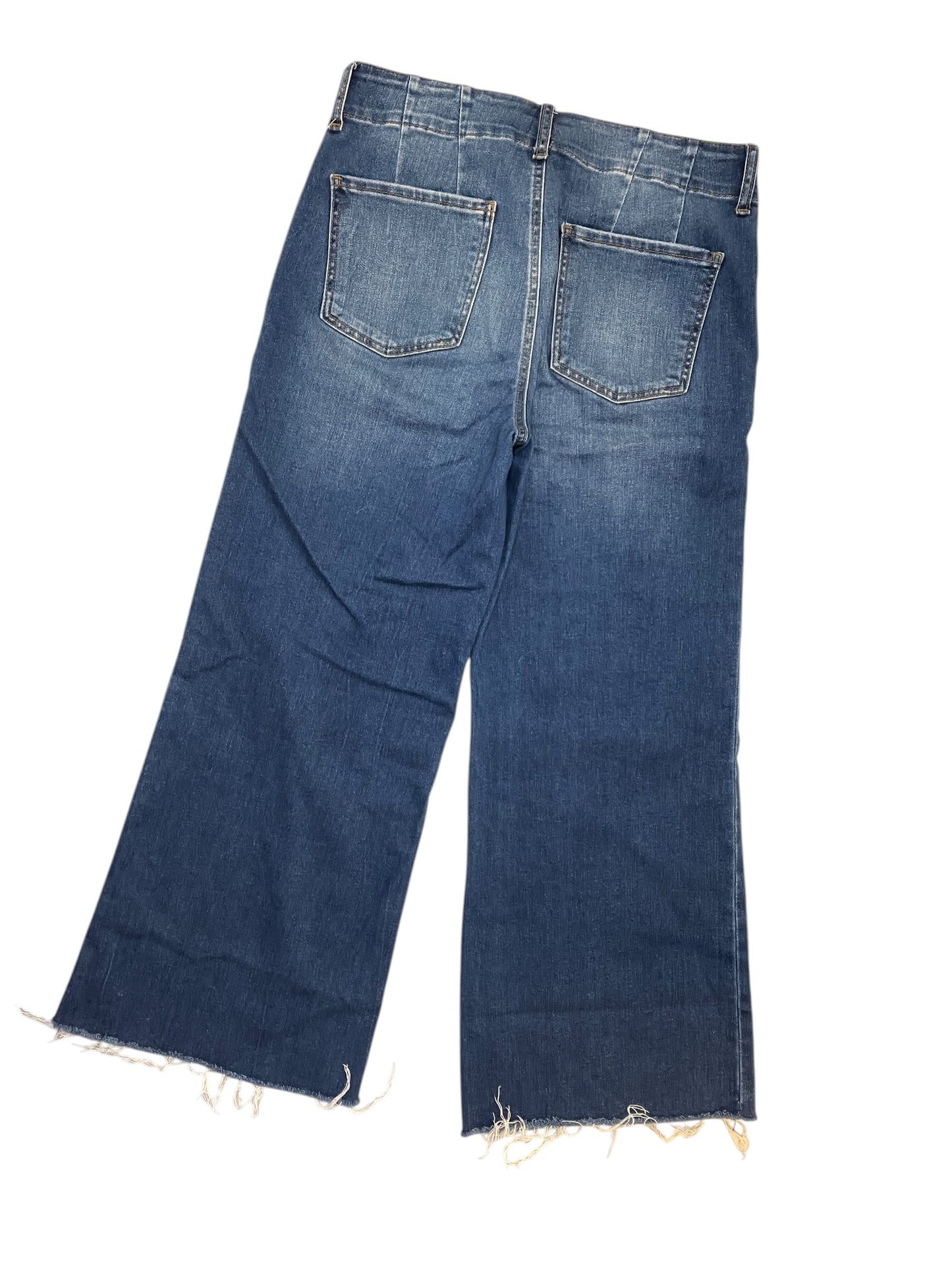 Jeans Wide Leg By Kut In Blue Denim, Size:8