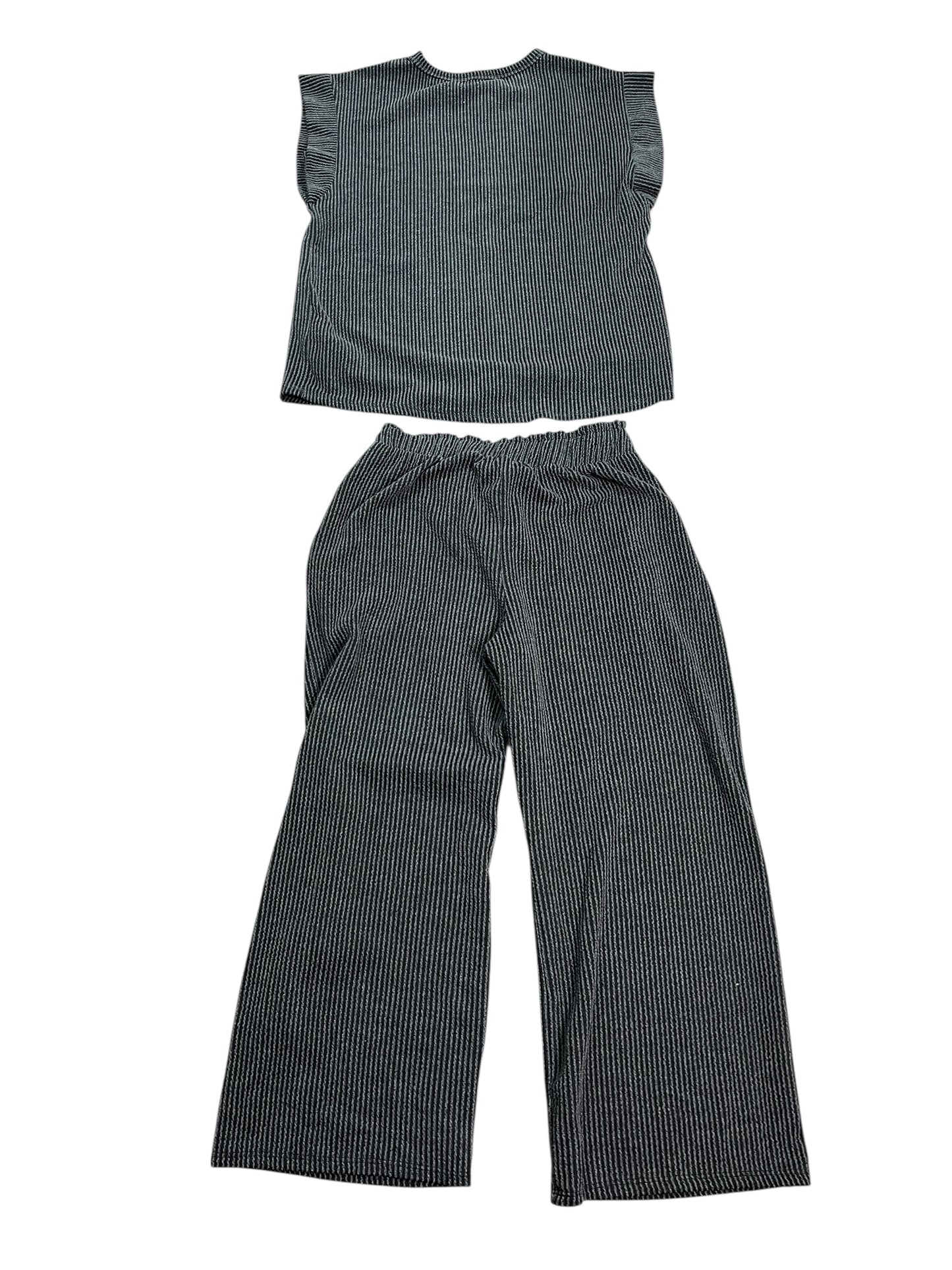 Pants Set 2Pc By Heimish Usa In Grey, Size:S