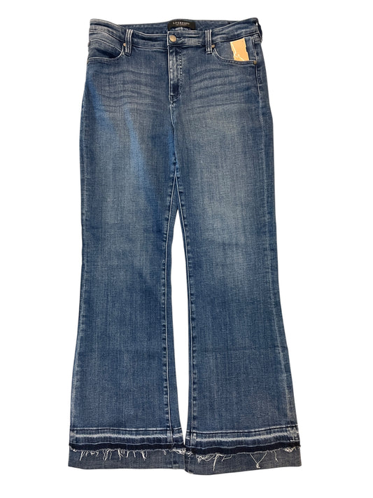Jeans Boyfriend By Liverpool In Blue Denim, Size:12