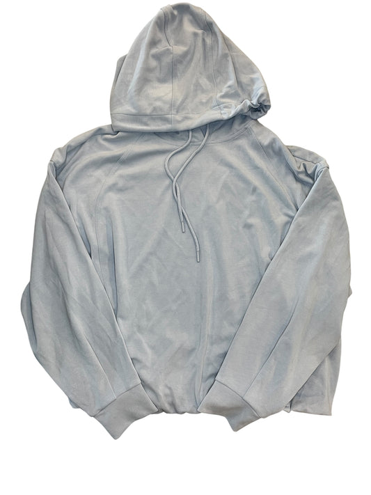 Sweatshirt Hoodie By Athleta In Blue, Size:L